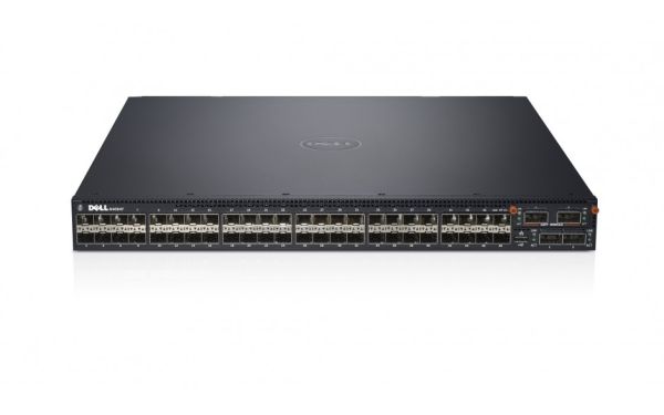 210-ABVZ Dell PowerConnect N4064F 48 x Ports 10GBase-T SFP+ + 2 x Ports 40GBase-X QSFP+ Rack-Mountable 1U Stackable Layer 3 Managed Network Switch