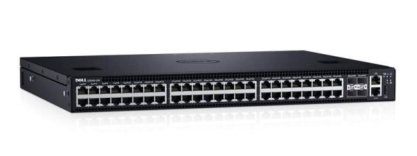 210-AEDP Dell PowerSwitch S3048-ON 48 x Ports 10/100/1000Base-T + 4 x SFP+ Ports Layer 3 Managed 1U Rack-mountable Gigabit Ethernet Network Switch
