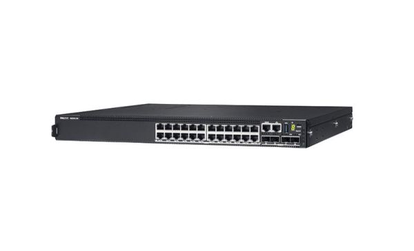 210-ASPJ Dell PowerConnect N2224X-ON 24 x Ports 10/100Base-X Rack-Mountable 1U Fast Ethernet Network Switch
