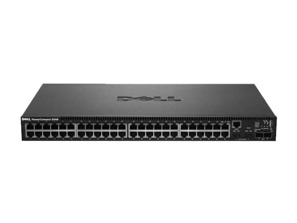 225-0849 Dell PowerConnect 5548 48 x Ports 10/100/1000Base-T + 2 x Ports SFP+ Layer 2 Rack-Mountable Managed Gigabit Ethernet Network Switch