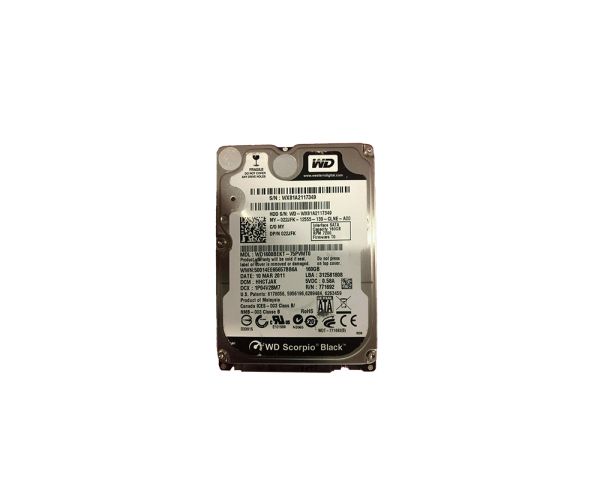 22JFK Dell 160GB 7200RPM SATA 3Gb/s 16MB Cache 2.5-inch Hard Drive