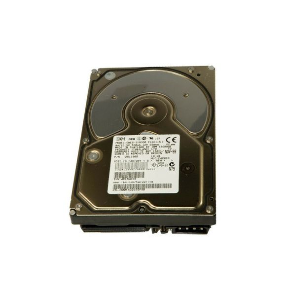 25L1900 IBM Ultrastar 18ES 18GB 7200RPM Ultra2 Wide SCSI 68-Pin 2MB Cache 3.5-inch Hard Drive