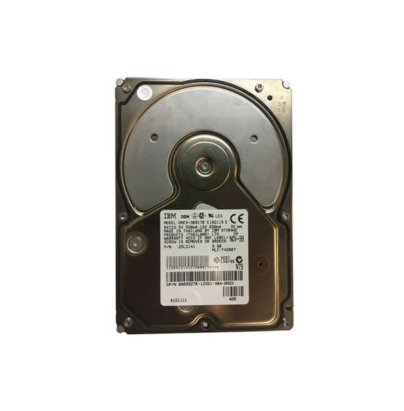 25L2141 IBM 9.1GB 7200RPM Ultra-2 Wide SCSI 68-Pin 3.5-inch Hard Drive