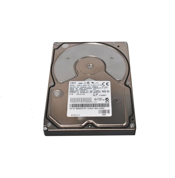 25L2143 IBM 9.1GB 7200RPM Ultra-2 SCSI Hot Pluggable 3.5-inch Hard Drive with Tray