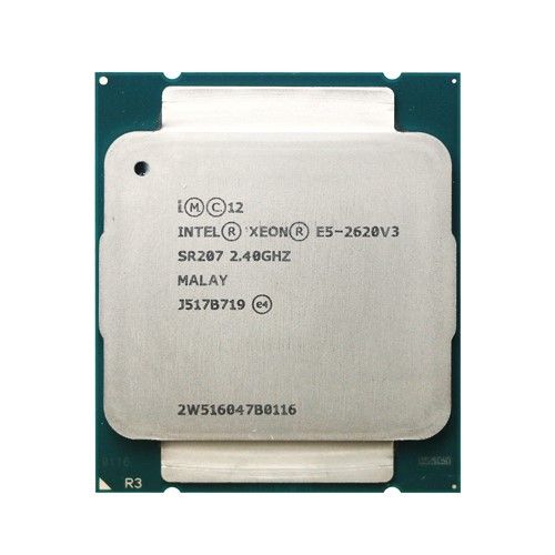 2620-V3 Intel Xeon E5-2620 v3 6-Core 2.40GHz 8GT/s QPI 15MB L3 Cache Socket LGA2011 Processor