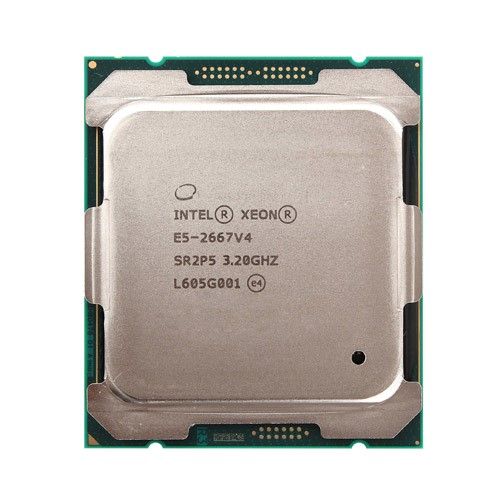 2667-V4 Intel Xeon E5-2667V4 8-Core 3.20GHz 9.6GT/s QPI 25MB L3 Cache Socket LGA2011-3 Processor