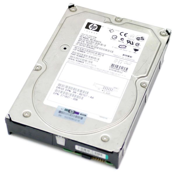 271837-006 HP 146GB 15000RPM Ultra-320 SCSI Hot-Pluggable LVD 80-Pin 3.5-inch Hard Drive