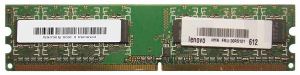 30R5121 IBM 512MB DDR2-533MHz PC2-4200 non-ECC Unbuffered CL4 240-Pin DIMM 1.8V Memory Module