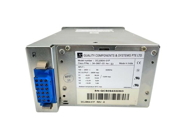 34-0687-03 Cisco 280-Watts Power Supply for 7200 Series Router