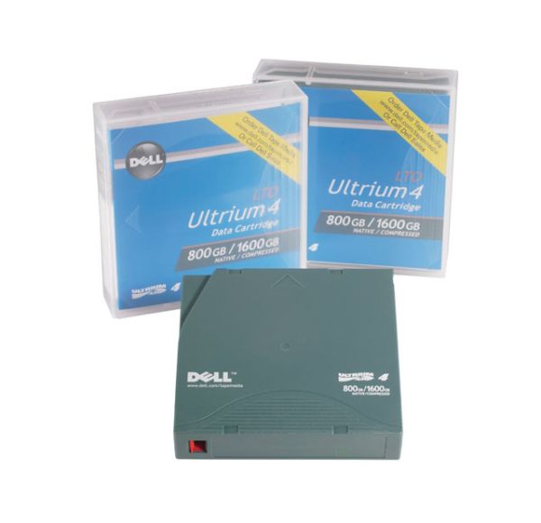 341-4642 Dell 800GB/1600GB LTO Ultrium 4 Tape Media (10-Pack)