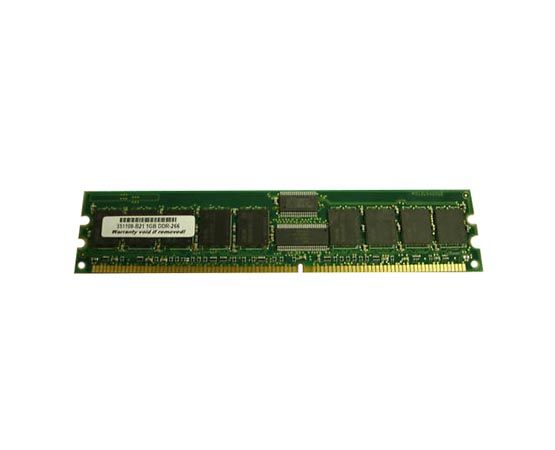 351200-041 HP 1GB DDR-266MHz PC2100 ECC Registered CL2 184-Pin DIMM Memory Module