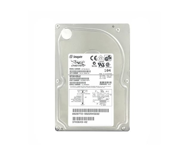 370-3649 Sun 9GB 10000RPM Ultra SCSI 80-Pin 3.5-inch Hard Drive