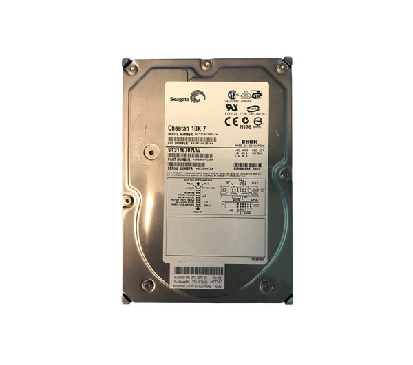 370-7579 Sun 146GB 10000RPM Ultra-320 SCSI Non Hot-Plug 68-Pin 3.5-inch Hard Drive