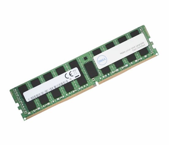 370-AETB Dell 64GB DDR4-2666MHz PC4-21300 ECC Registered CL19 288-Pin DIMM Quad Rank 1.2V Memory Module
