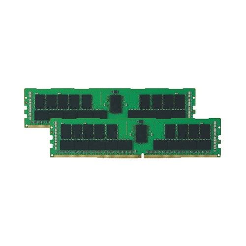 370-AHJZ Dell 128GB Kit (2x64GB) DDR4-3200MHz PC4-25600 ECC Registered RDIMM CL22 2Rx4 1.2V 288-Pin Memory