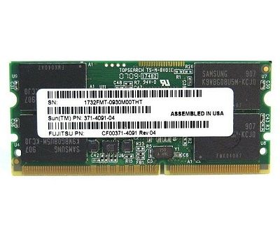 371-4091 Sun / Marvell FlashFire 24GB SAS Mini-DIMM Flash Module