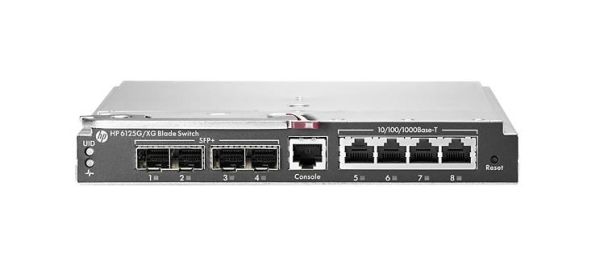 663658-001 HP 6125G/XG 16-Ports 10/100/1000 and 1 RJ-45 Console Management Blade Switch