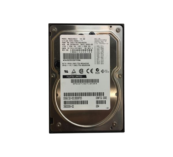 390-0006 Sun 18.2GB 10000RPM Ultra-160 SCSI LVD Hot-Pluggable 80-Pin 3.5-inch Hard Drive
