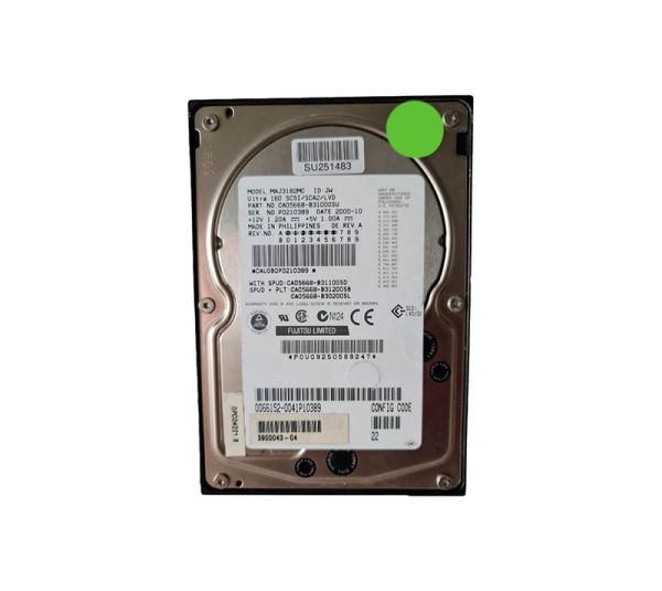 390-0043-01 Sun 18.2GB 10000RPM Ultra-160 SCSI LVD Hot-Pluggable 80-Pin 3.5-inch Hard Drive