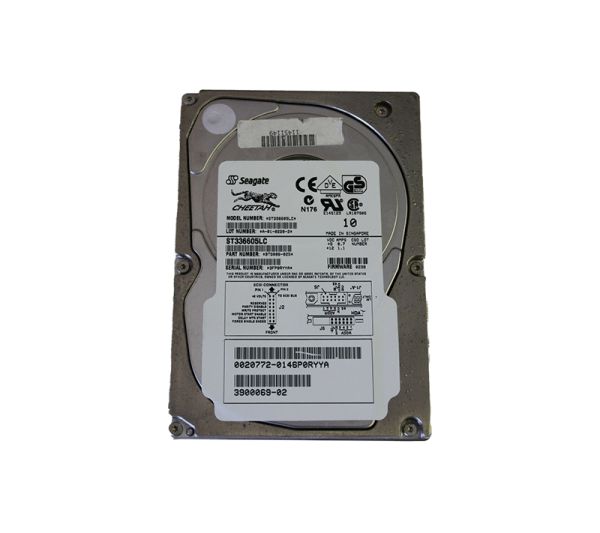 390-0069-02 Sun 36.4GB 10000RPM Ultra-160 SCSI LVD Hot-Pluggable 80-Pin 3.5-inch Hard Drive