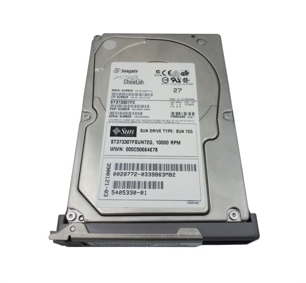 390-0121 Sun 73GB 10000RPM Fibre Channel 2GB/s 3.5-inch Hard Drive