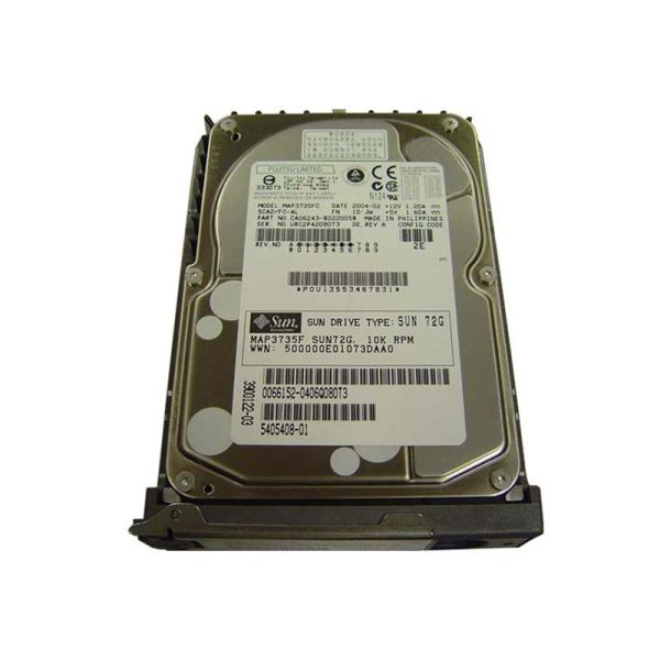 390-0122-06 Sun 73GB 10000RPM Fibre Channel 2GB/s 3.5-inch Hard Drive