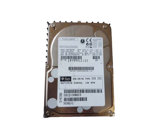 390-0156 Sun 36.4GB 10000RPM Ultra-320 SCSI Hot Swap LVD 80-Pin 3.5-inch Internal Hard Drive
