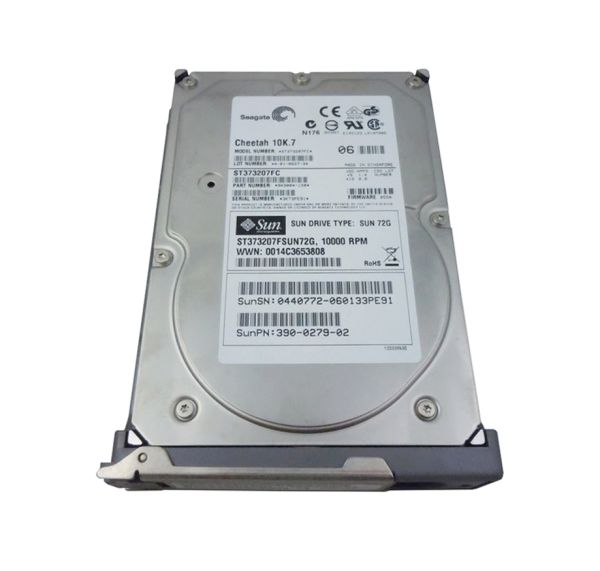 390-0279 Sun 73GB 10000RPM Fibre Channel 2GB/s 3.5-inch Hard Drive