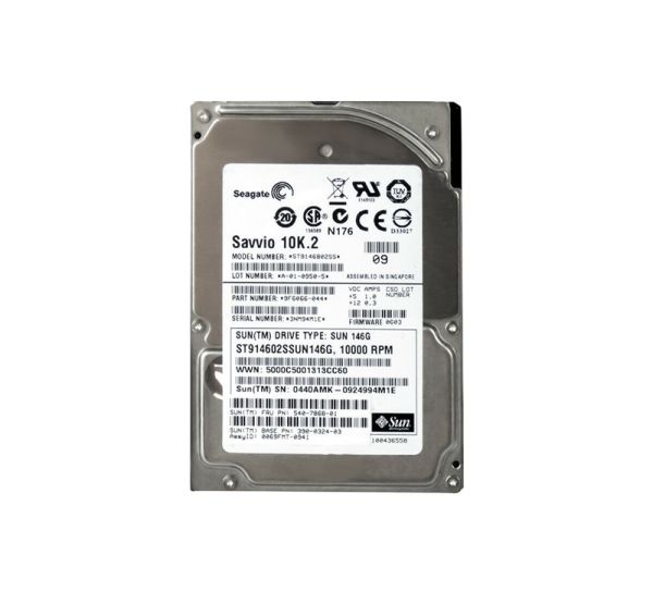 390-0324-03 Sun 146GB 10000RPM SAS SFF Hard Drive