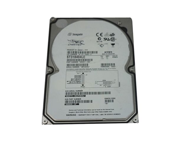 3900038-01 Sun 18.2GB 10000RPM Ultra-160 SCSI LVD Hot-Pluggable 80-Pin 3.5-inch Hard Drive