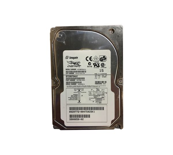 3900050-02 Sun 36.4GB 10000RPM Ultra-160 SCSI LVD Hot-Pluggable 80-Pin 3.5-inch Hard Drive