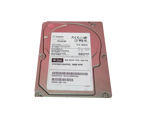 3900106-01 Sun 73GB 10000RPM Ultra-320 SCSI LVD Hot-Pluggable 80-Pin 3.5-inch Hard Drive