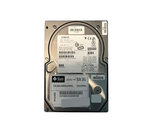 3900111-02 Sun 36.4GB 10000RPM Ultra-320 SCSI LVD Hot-Pluggable 80-Pin 3.5-inch Hard Drive