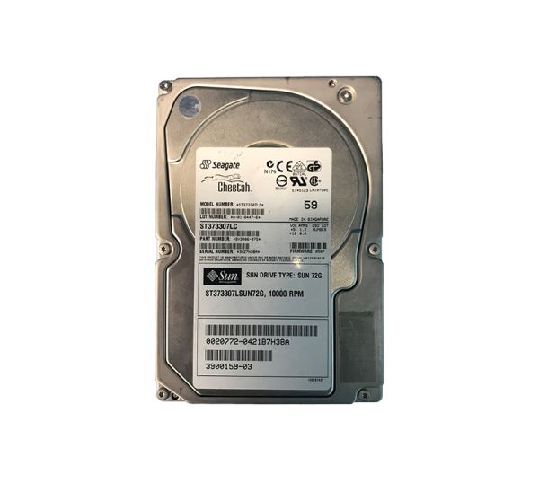 3900159-03 Sun 73GB 10000RPM Ultra-320 SCSI LVD Hot-Pluggable 80-Pin 3.5-inch Hard Drive