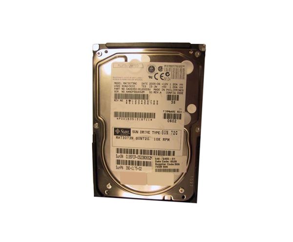 3900175-03 Sun 73GB 10000RPM Ultra-320 SCSI LVD Hot-Pluggable 80-Pin 3.5-inch Hard Drive
