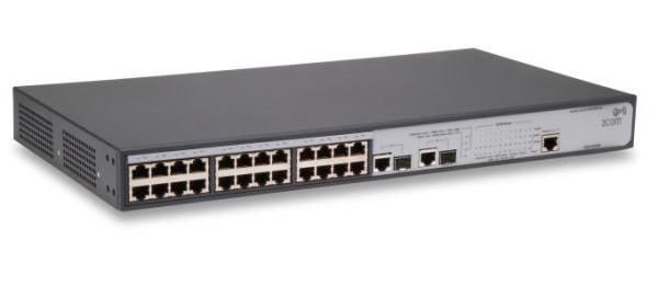 3CBLSF26PWRH-US HP BaseLine 2426 Plus 24-Ports 10/100Base-T Fast Ethernet Switch