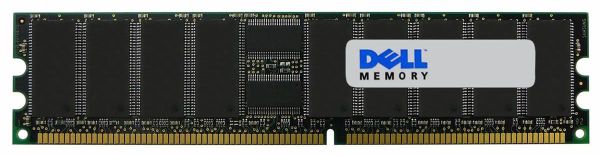 3N798 Dell 1GB DDR-266MHz PC2100 ECC Registered CL2.5 184-Pin DIMM 2.5V Memory Module
