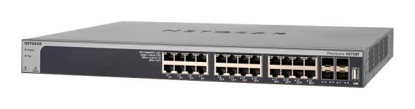 XS728T-100NES Netgear ProSAFE XS728T 28-Port 10-Gigabit Ethernet Smart Managed Switch