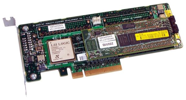 405132B21B HP Smart Array P400i 8-Ports SAS Low Profile PCI Express x8 256MB Cache RAID Controller Card for ProLiant DL180 Server