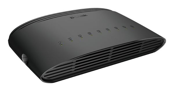 DGS-1008D/E D-Link 8-Port 10/ 100/ 1000Mbps Gigabit Ethernet Unmanaged Desktop Switch