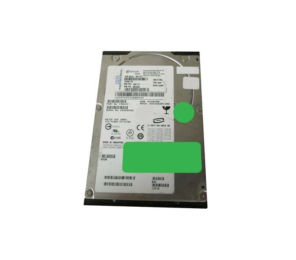 40K1107 IBM 300GB 10000RPM 3.5-inch Ultra-320 SCSI Hot Swapable Hard Drive with Tray