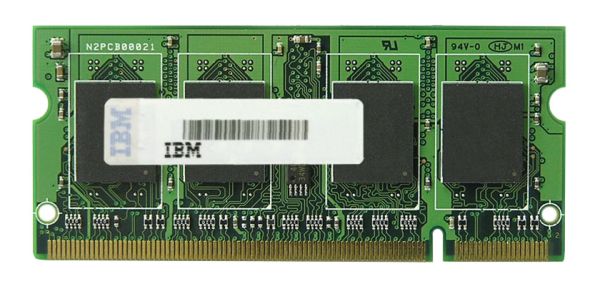 40P6397 IBM 256MB DDR-266MHz PC2100 non-ECC Unbuffered CL2.5 200-Pin SoDimm 2.5V Memory Module