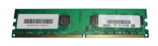41X4256 IBM 1GB DDR2-667MHz PC2-5300 non-ECC Unbuffered CL5 240-Pin DIMM 1.8V Memory Module
