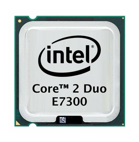 BXC80571E7300 Intel Core 2 Duo E7300 2-Core 2.66GHz 1066MHz FSB 3MB L2 Cache Socket LGA775 Processor