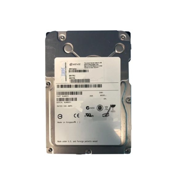 42C0256 IBM 70.56GB 15000RPM Ultra3 SCSI 3.5-Inch Hard Drive for iSeries Server