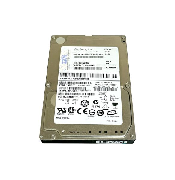 42D0623 IBM 146GB 10000RPM SAS 6GB/s 2.5-inch Hard Drive