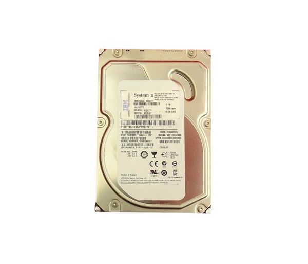 42D0781 IBM 1TB 7200RPM SAS 6Gb/s Hot-Swappable 3.5-inch Hard Drive