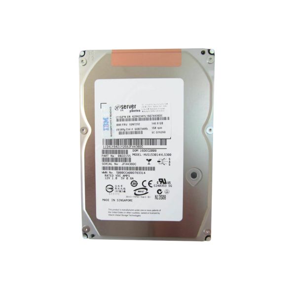 42R4234 IBM Ultrastar 15K300 147GB 15000RPM SAS 3GB/s 16MB Cache 3.5-Inch Internal Hard Disk Drive