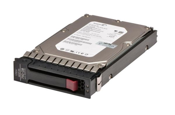 432401-002 HP 750GB 7200RPM 3.5-inch SATA Hot-Plug Hard Drive with Tray