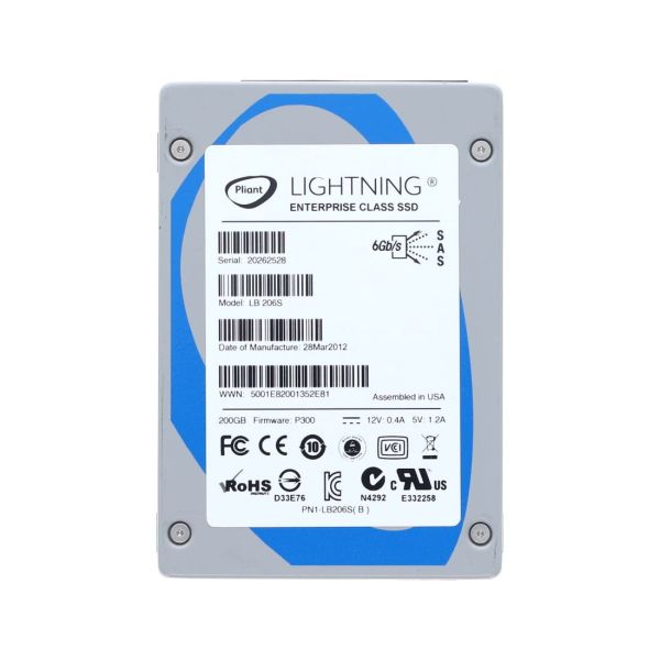 LB206S SanDisk Lightning Write Intensive LB206S 200GB eMLC 6GB/s SFF Enterprise High-Endurance SAS Solid State Drive